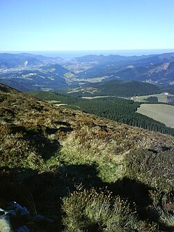 Entorno de la reserva de Urdaibai