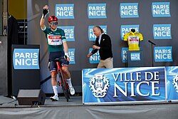 Mads Pedersen en la París-Niza 2023
