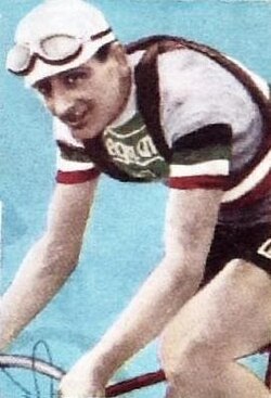Retrato de archivo de Alfredo Binda durante su etapa deportiva