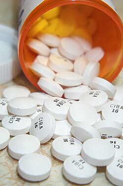 Un medicamento en comprimidos