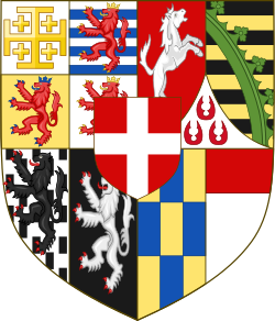Escudo de armas de Víctor Amadeo II hasta 1720