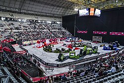 Ambiente en las gradas y pista durante la edición de 2022