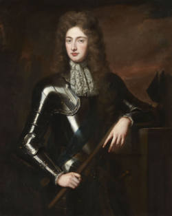 Retrato de James Fitz-James por Godfrey Kneller en 1687, conservado en el palacio de Liria en Madrid.