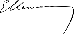 Firma de Georges Clemenceau