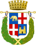 Escudo oficial de la Ciudad Metropolitana de Catania