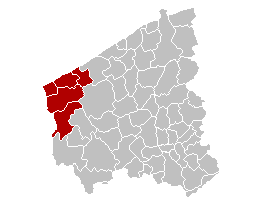 Representación cartográfica del distrito judicial