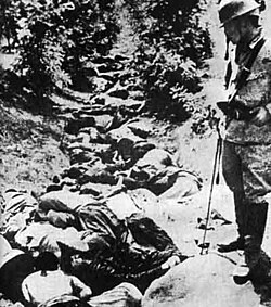 Cuerpos de civiles chinos asesinados en Suzhou, 1938