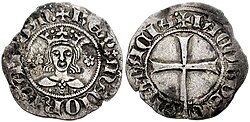 Moneda de la época de Jaime III