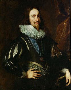 Retrato histórico de Carlos I de Inglaterra