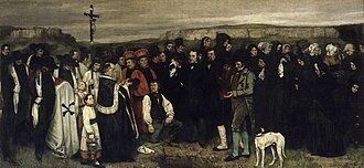 Entierro en Ornans, 1850