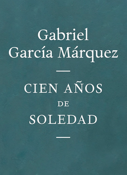 Portada de la primera edición de Cien años de soledad de Gabriel García Márquez de 1967