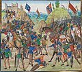 Batalla de Crécy en 1346