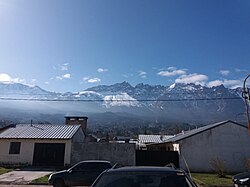 Cerro Piltriquitron visto desde el valle