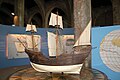 Maqueta de la nao capitana de Colón