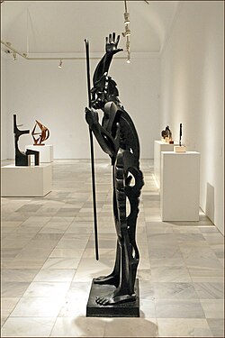 El profeta, 1933, expuesto en el Museo Nacional Centro de Arte Reina Sofía