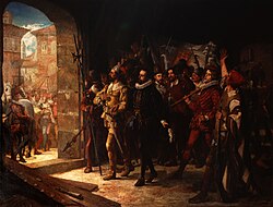 Ilustración histórica de la liberación de Antonio Pérez