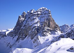 Paisaje de los Alpes Albaneses
