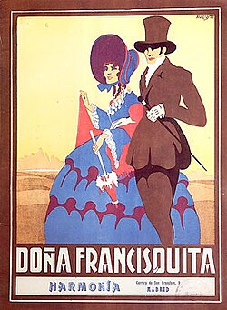 Portada de la edición de Doña Francisquita
