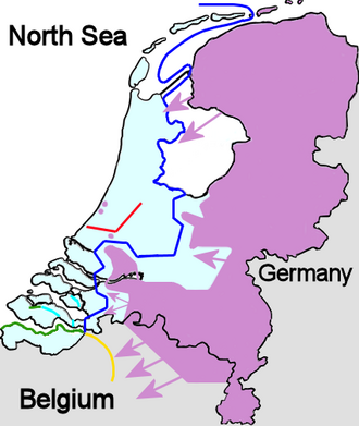 Mapa de situación militar