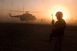 Despliegue de tropas en la misión EUFOR Chad/RCA