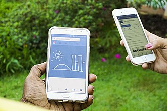 Smartphones con pantalla táctil de marcas reconocidas