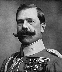 Manuel Fernández Silvestre, general de las tropas españolas en el desastre de Annual.