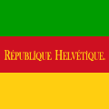 Bandera histórica de la República Helvética