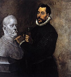 Posible retrato de Pompeo Leoni, atribuido a El Greco.