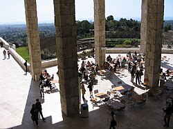 Vista general del Getty Center