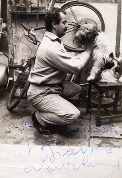 Georges Brassens en el año 1952