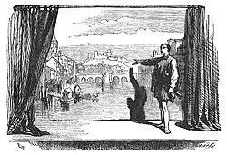 Ilustración del prólogo de Romeo y Julieta
