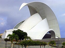 Auditorio de Tenerife en Santa Cruz de Tenerife, España