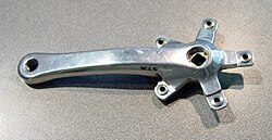 Biela de bicicleta marca Shimano