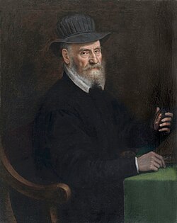 Retrato de Giulio Clovio por Sofonisba Anguissola