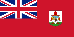 Bandera de Bermudas utilizada en los eventos olímpicos