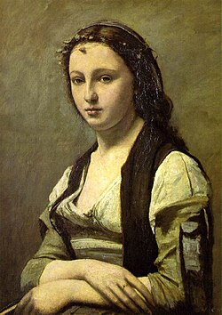 Mujer con una perla (c. 1868-1870)