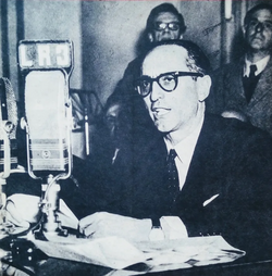 Arturo Frondizi, expresidente de Argentina