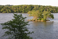 Vista panorámica del río Susquehanna