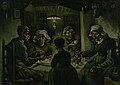 Los comedores de patatas de Vincent van Gogh