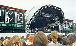 Jamiroquai en el festival de Glastonbury de 1993