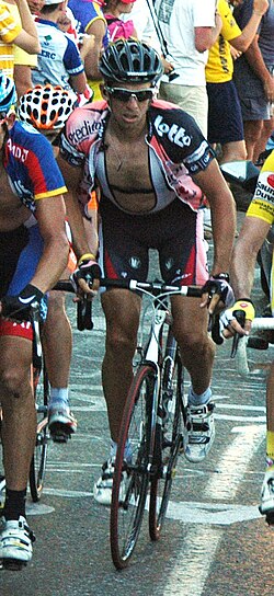Darío Cioni en el Tour de Francia 2007