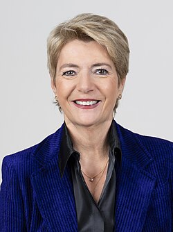 Karin Keller-Sutter, consejera federal de Suiza
