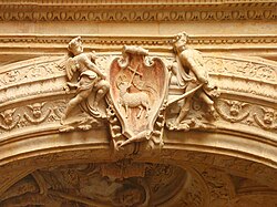 Escudo de Ruan con el cordero pascual