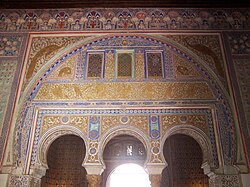 Detalle del Real Alcázar de Sevilla