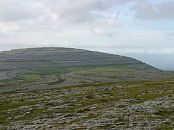 Paisaje kárstico característico de El Burren en el condado de Clare