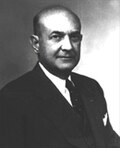Fotografía de Louis A. Johnson, segundo secretario de Defensa.