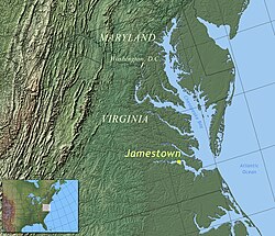 Estructuras históricas conservadas en el parque nacional de Jamestown