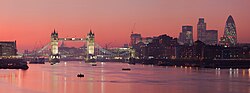 Vista urbana de Londres