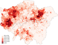 Población asiática en Londres