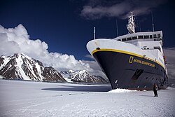 National Geographic Explorer en la Antártida